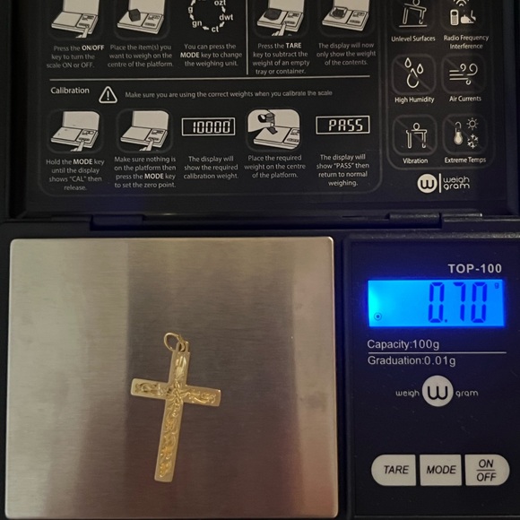 14k Gold Cross - Picture 13 of 13